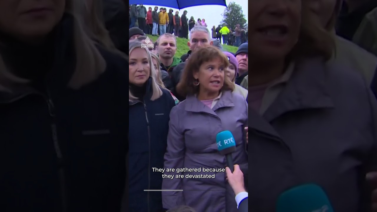 Northern Ireland protesters block Orange Order march into Catholic area