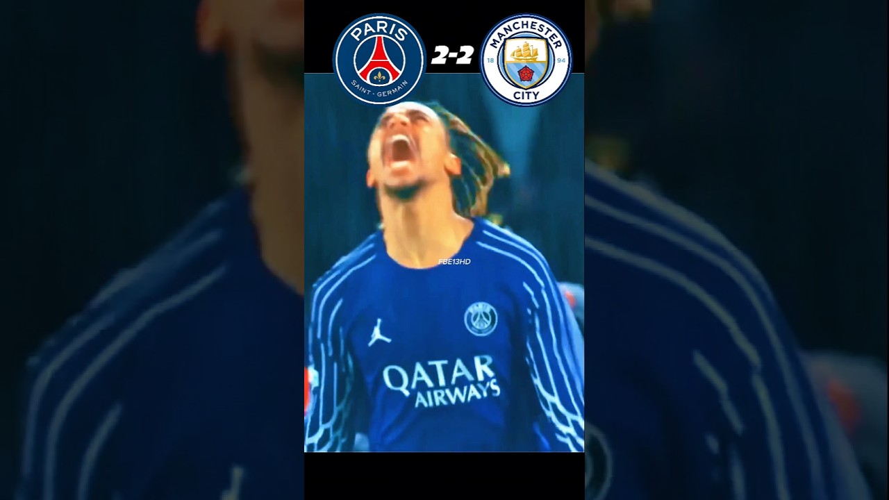 PSG vs MAN CITY  2025 #football #edit #mancity #manchestercity #psg #paris #championsleague