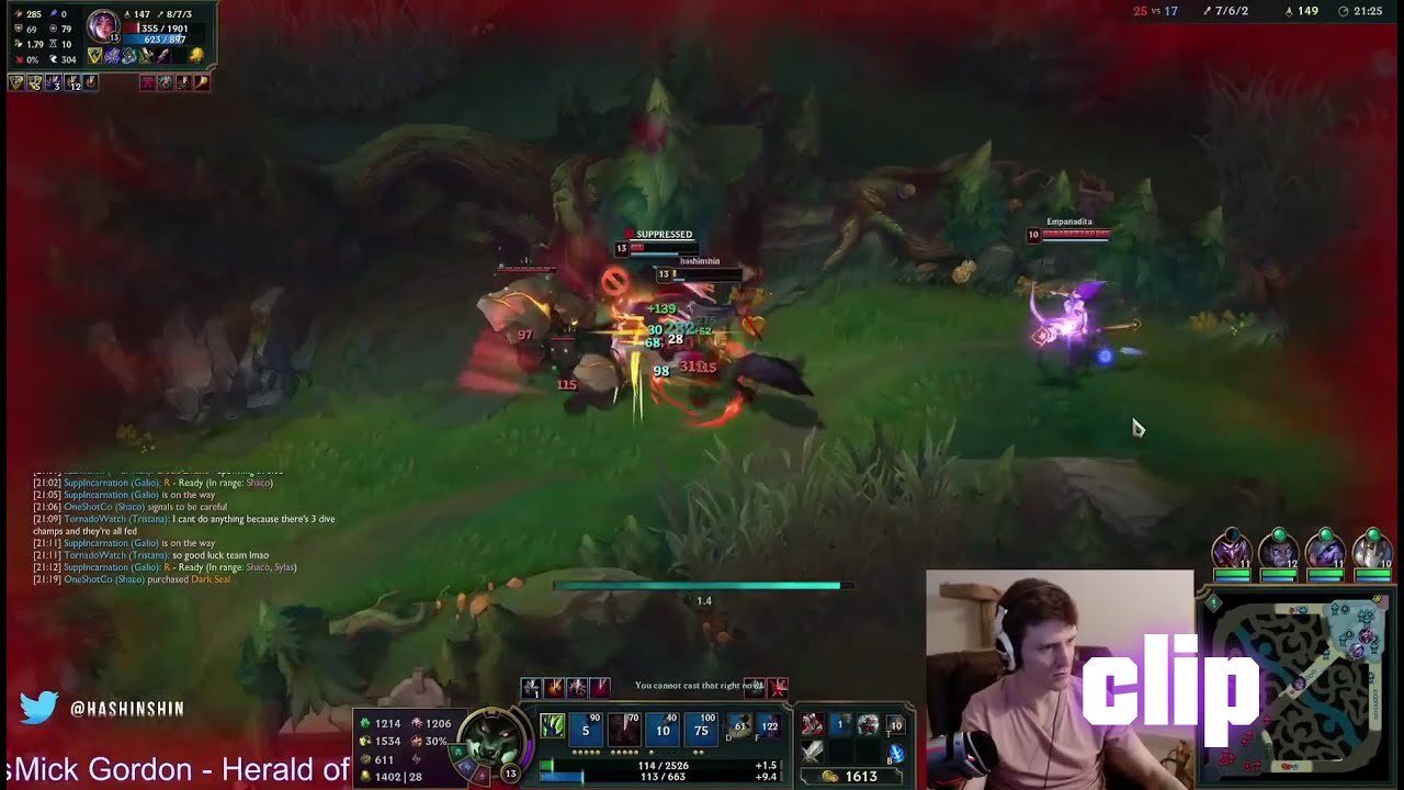 Hashinshin gets a drain tank moment