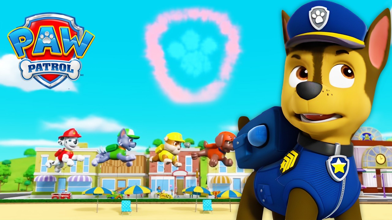 Den průvodu v Adventure Bay! 🎉- Tlapková Patrola PAW Patrol - pohádky pro děti