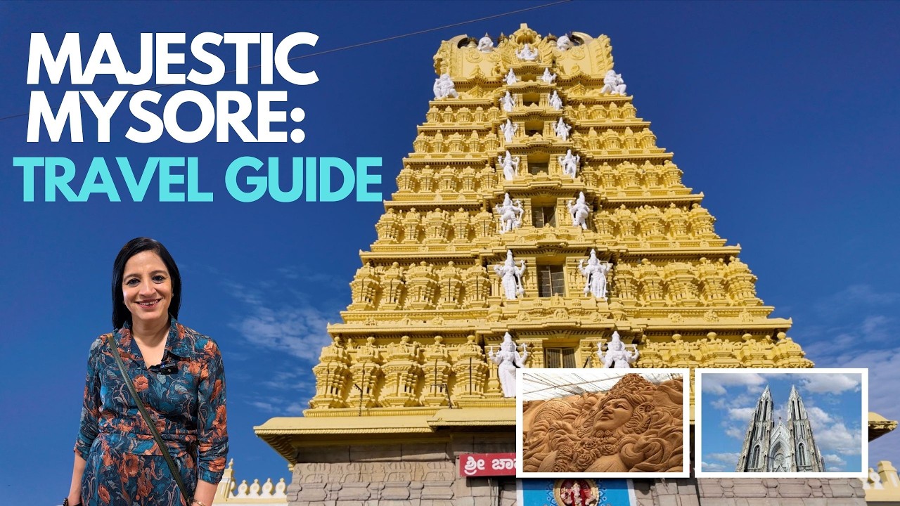 Top Places to Visit in Mysore|Chamundeshwari Temple,Karanji Lake #travel #mysore