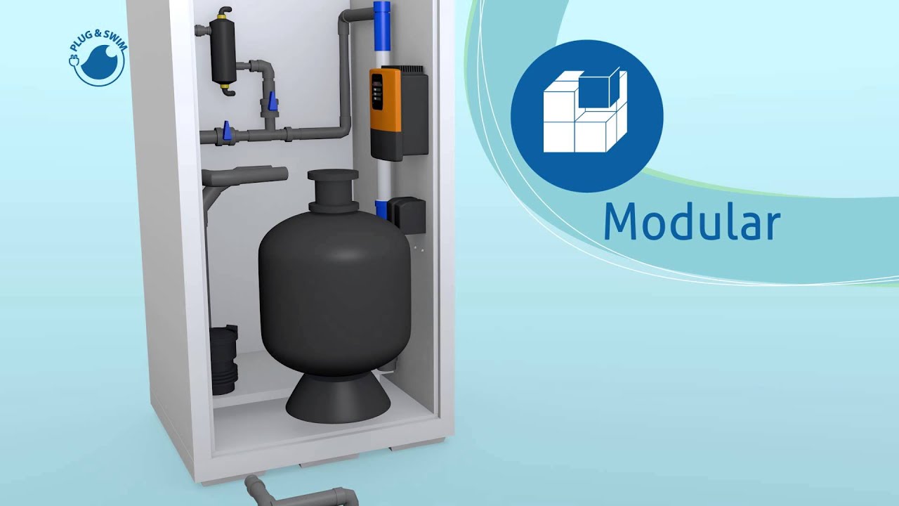 Plug & Swim Filter Cabin 1080