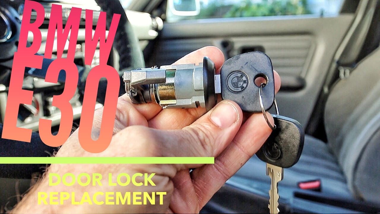 E30 Door Lock Cylinder replacement Berty30 Build Episode 20