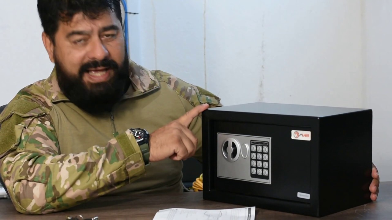 COFRE COM TRAVA ELETRÔNICA E17ST