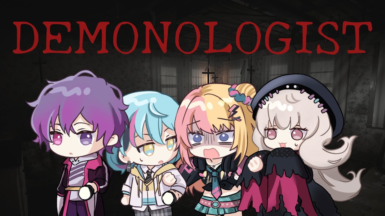 【DEMONOLOGIST】hunting for demons w/ some b*tches【NIJISANJI EN | Uki Violeta】