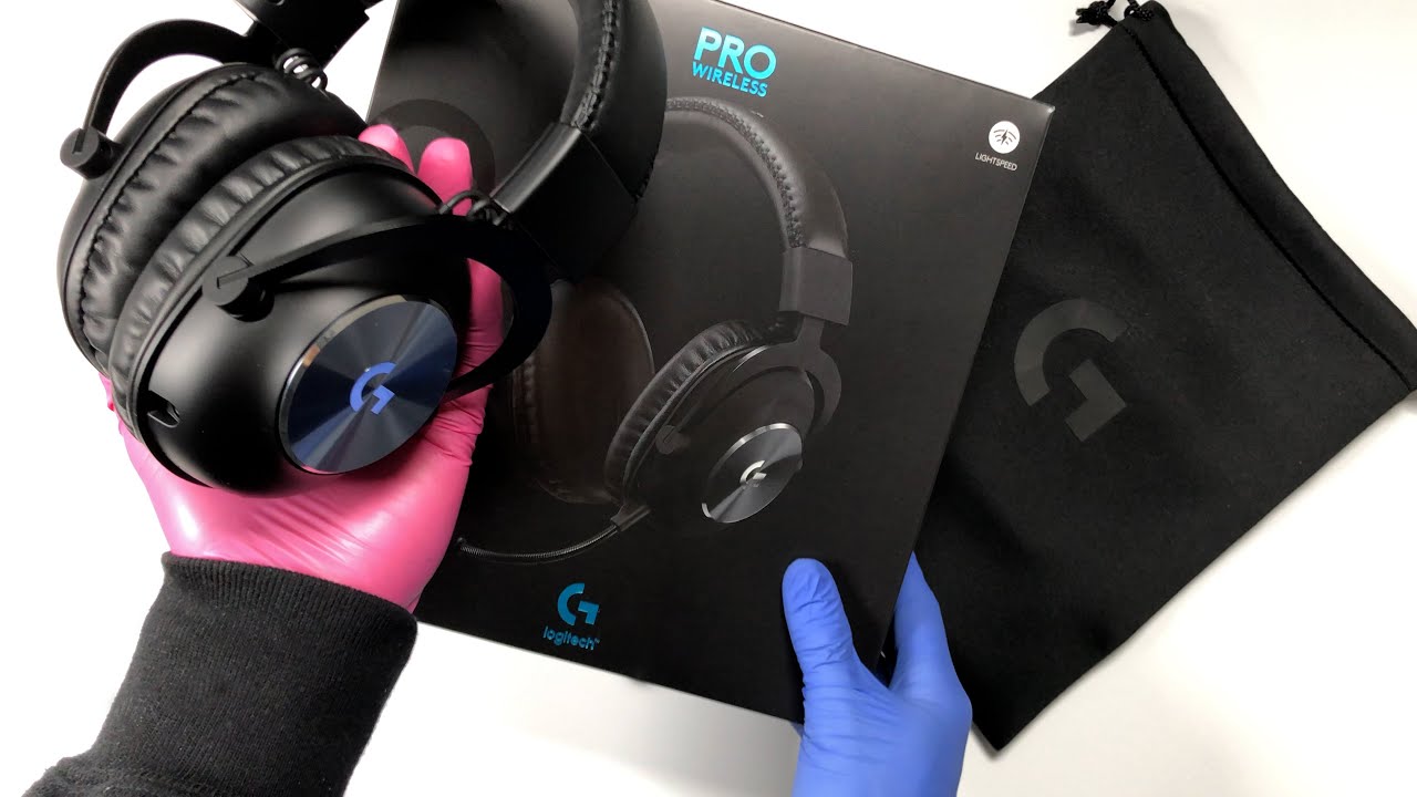 Logitech G Pro X Wireless Gaming Headset Unboxing - ASMR