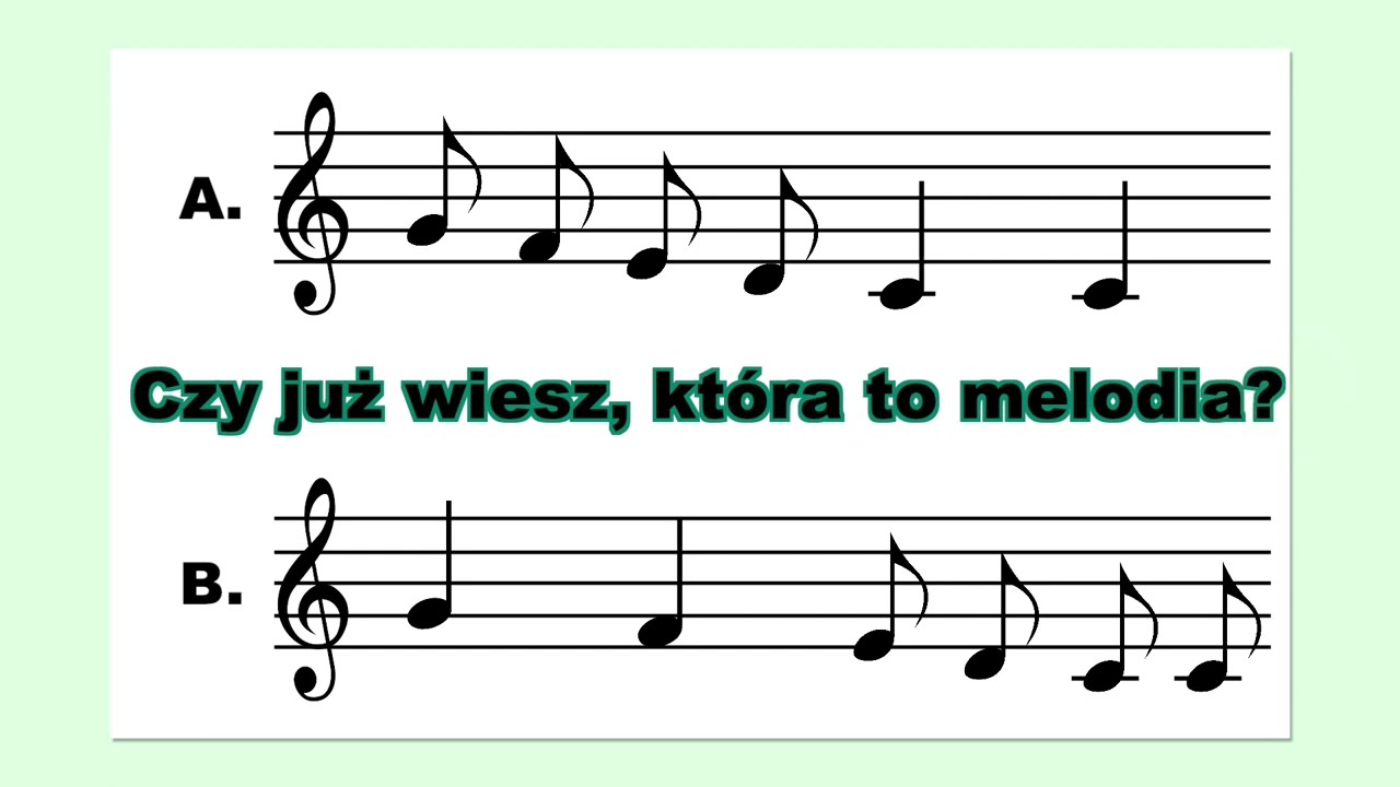 Zagadki melodyczne 2