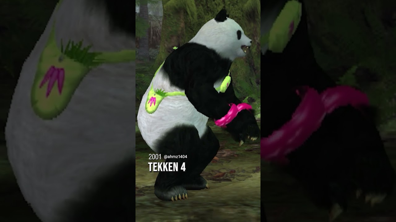 Panda Tekken 3 to Tekken 8 (1997-2024) Comparison