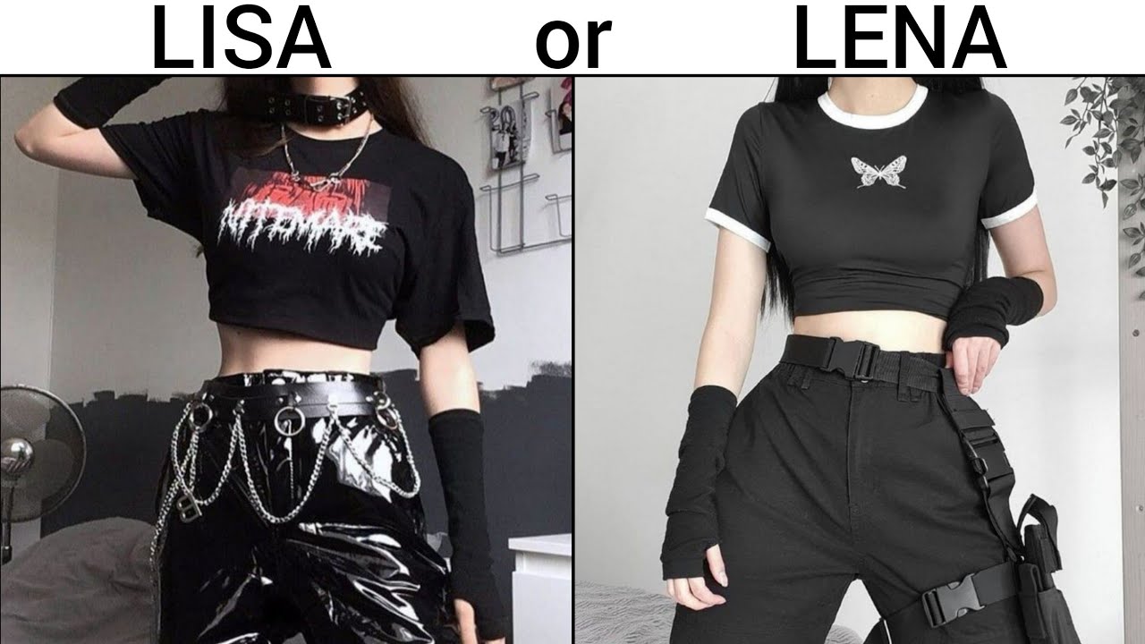 LISA OR LENA #3 (mafia girl outfits) 