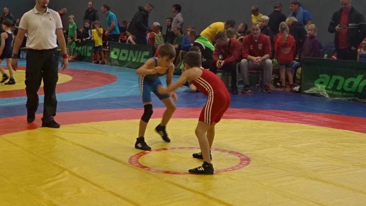 Stefan Dobrugeanu (Vfl Wolfhagen) - Mihai Barbieru (Plauener RSV) D-Jugend 31kg Waltershausen 2019