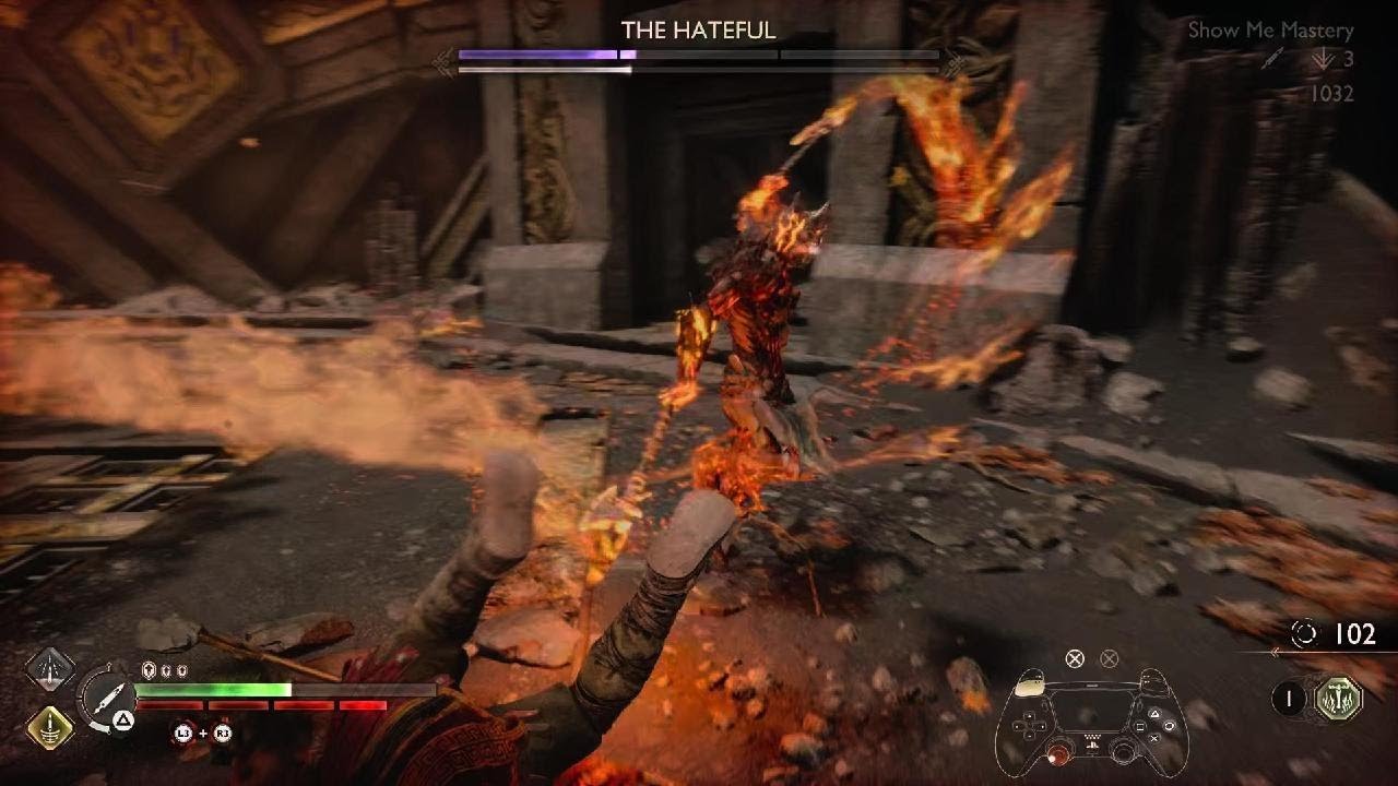 God of War Ragnarök Valhalla PoB Spear