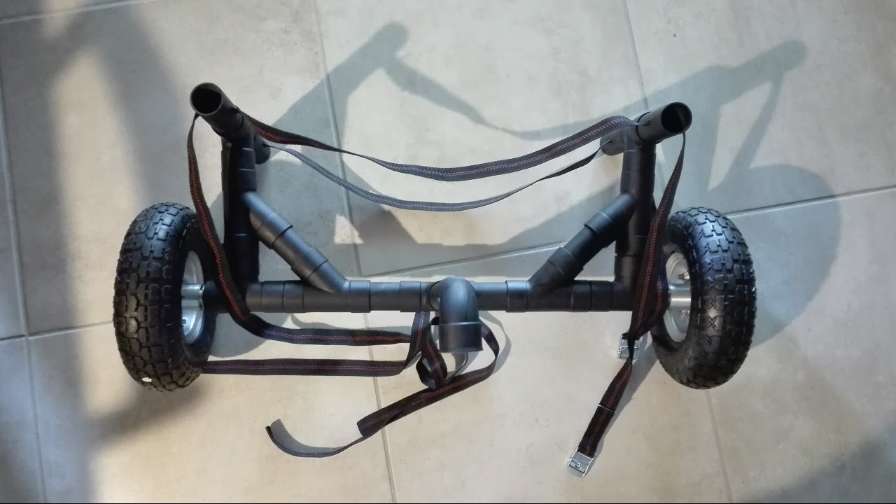 Chariot PVC démontable pour kayak