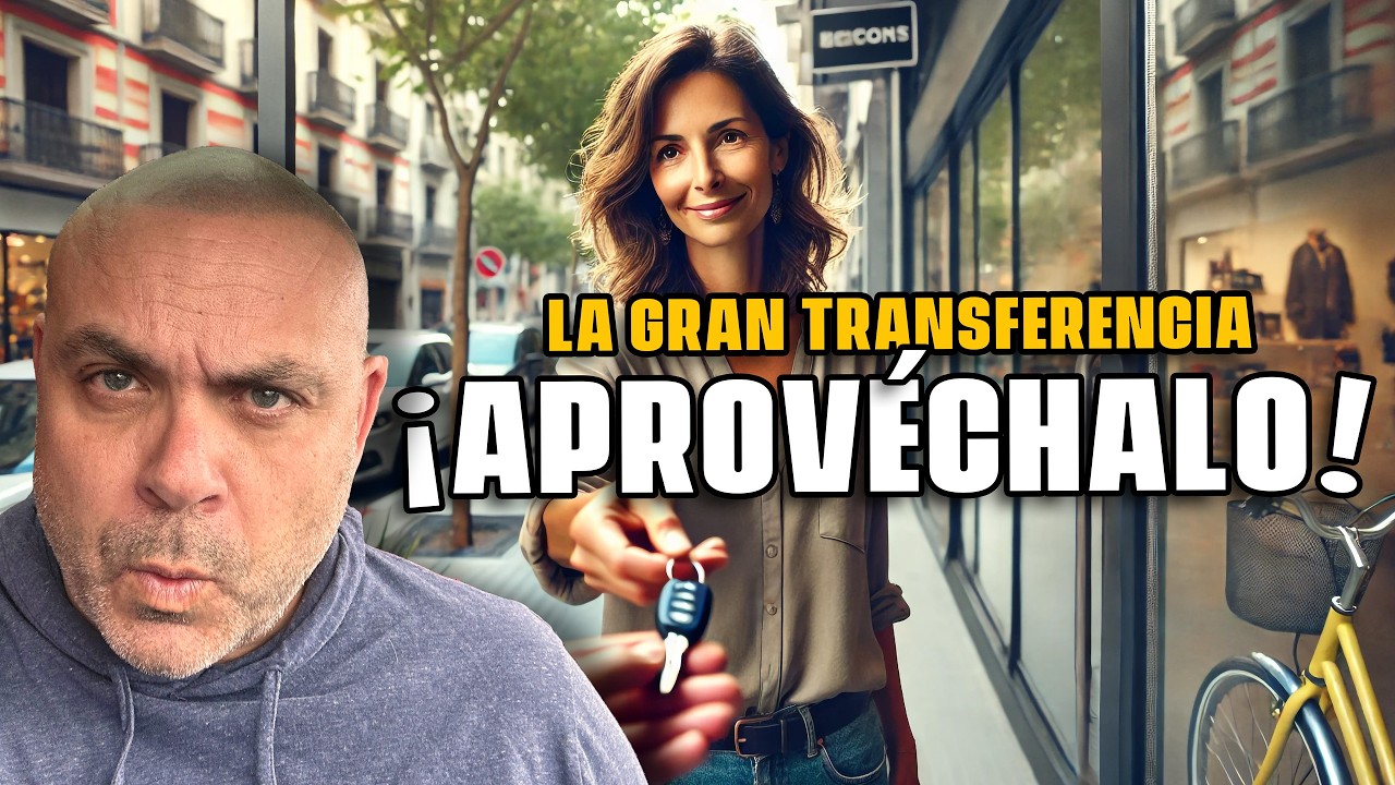 LA GRAN TRANSFERENCIA ESTÁ PASANDO AHORA: UNA OPORTUNIDAD DE ORO PARA INVERTIR y EMPRENDER