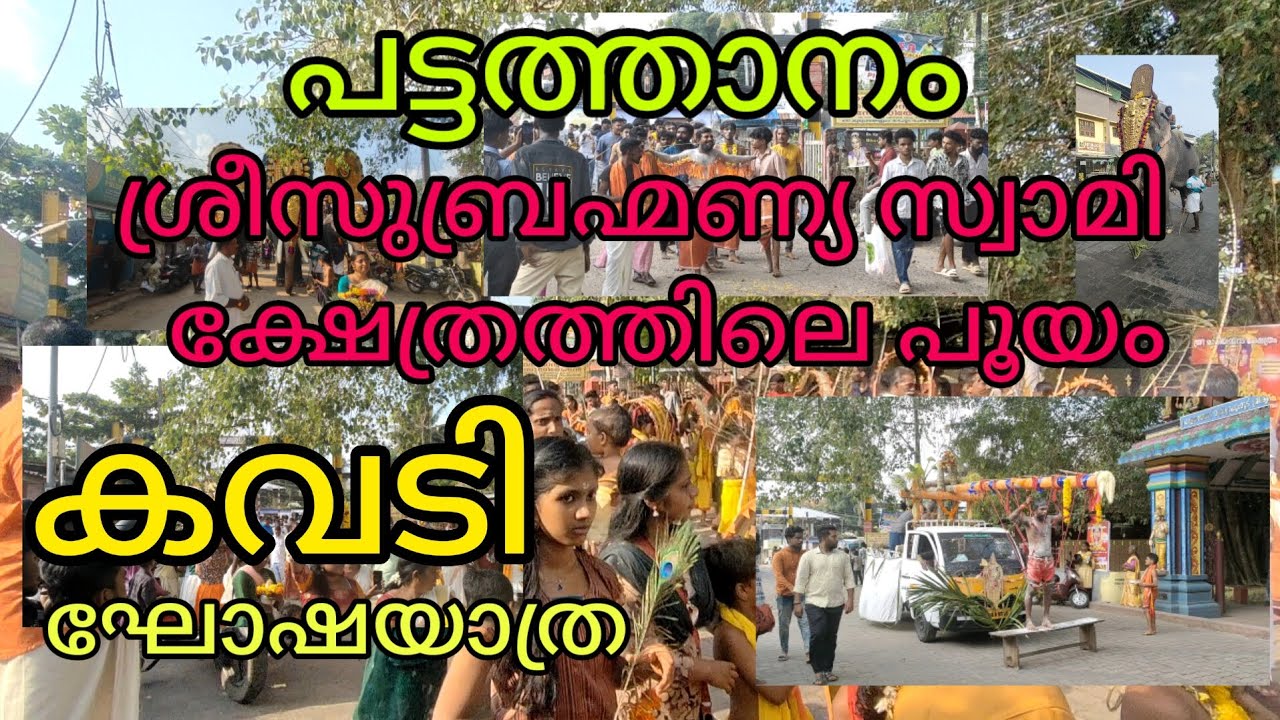 പട്ടത്താനം കവാടി ഉത്സവം 2024#kollam #pattathanam #trending #keralatourism
