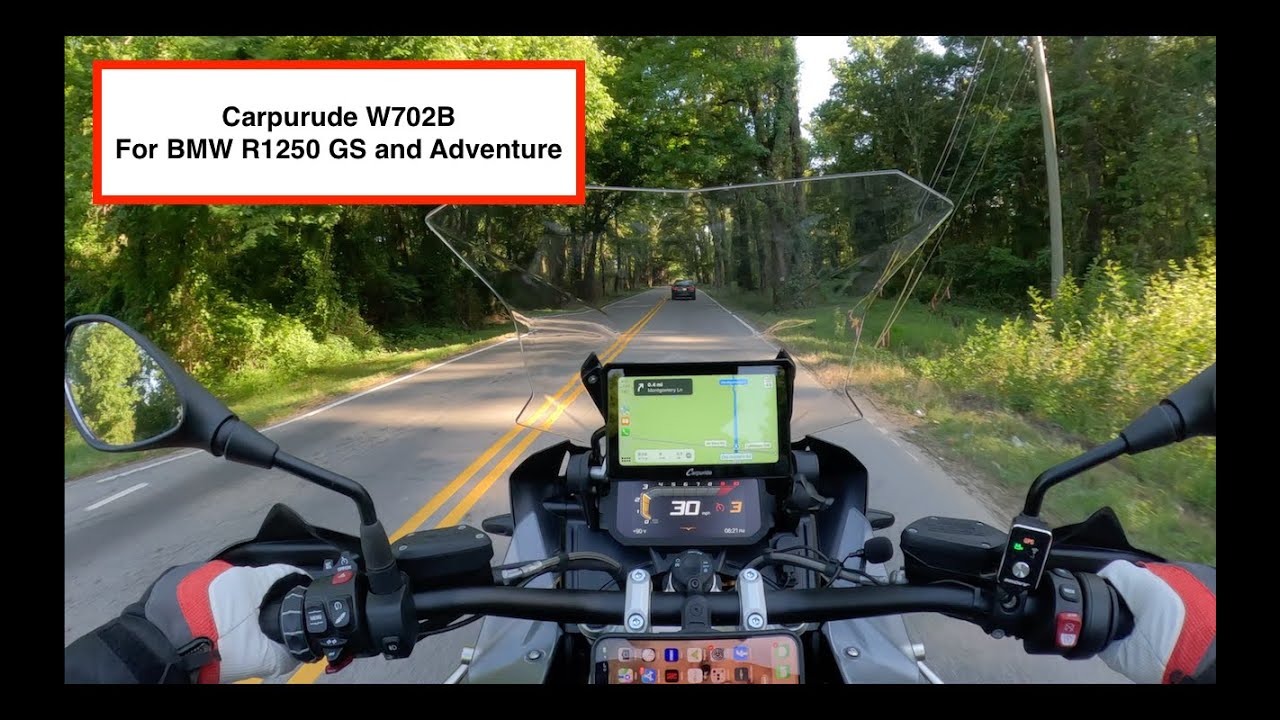 Carpuride W702B for BMW R1250 GS and Adventure   4K
