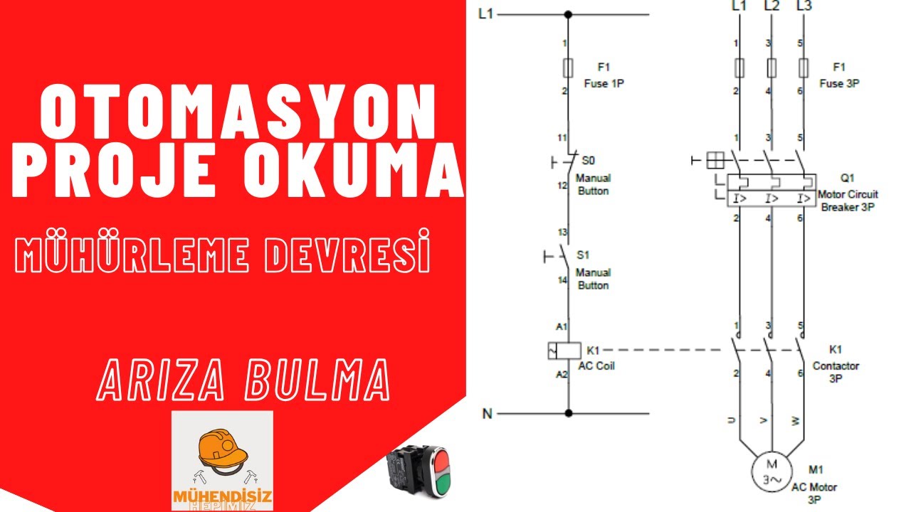 OTOMASYON PROJE OKUMA VE EPLAN İLE PROJE ÇİZİMİ/MÜHÜRLEME DEVRESİ🚨