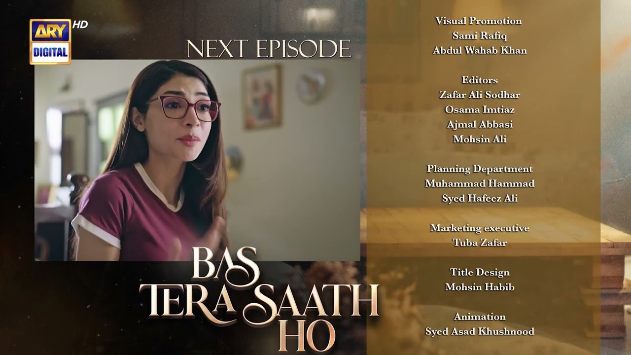Bas Tera Saath Ho Episode 43 | Teaser | Farhan Saeed | Sana Javed |