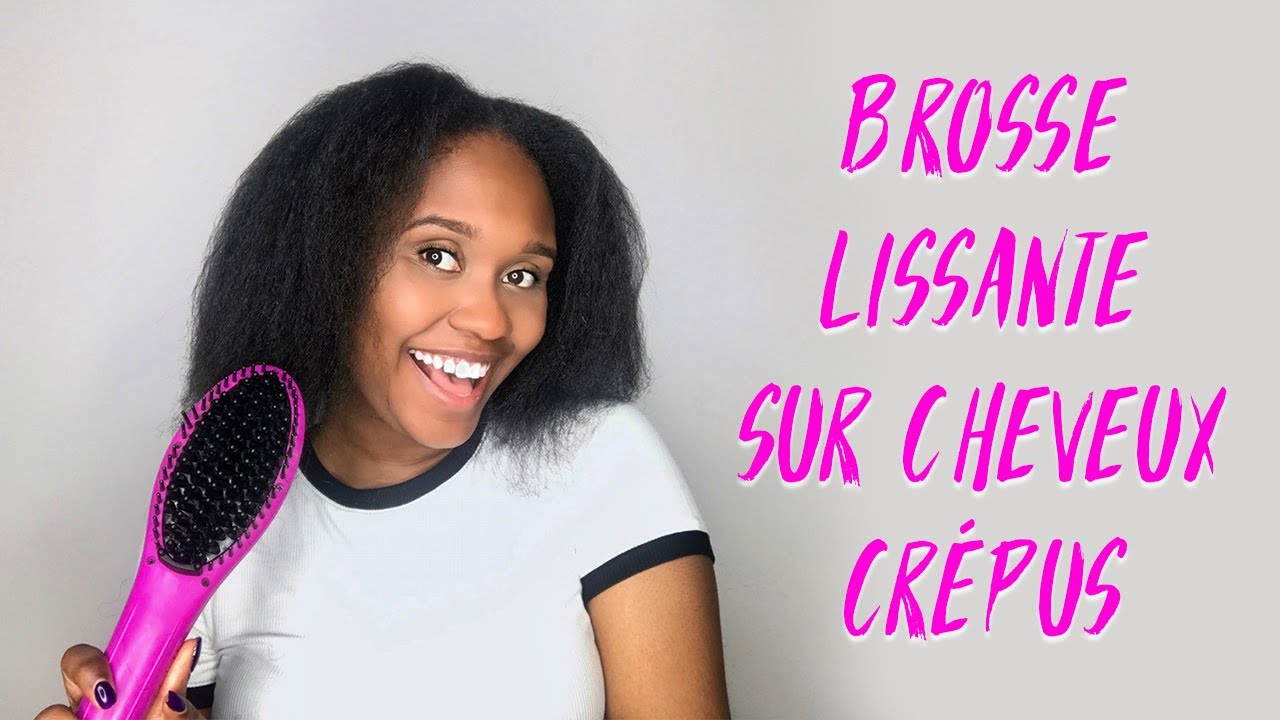 Crash Test : Brosse lissante sur cheveux crépus
