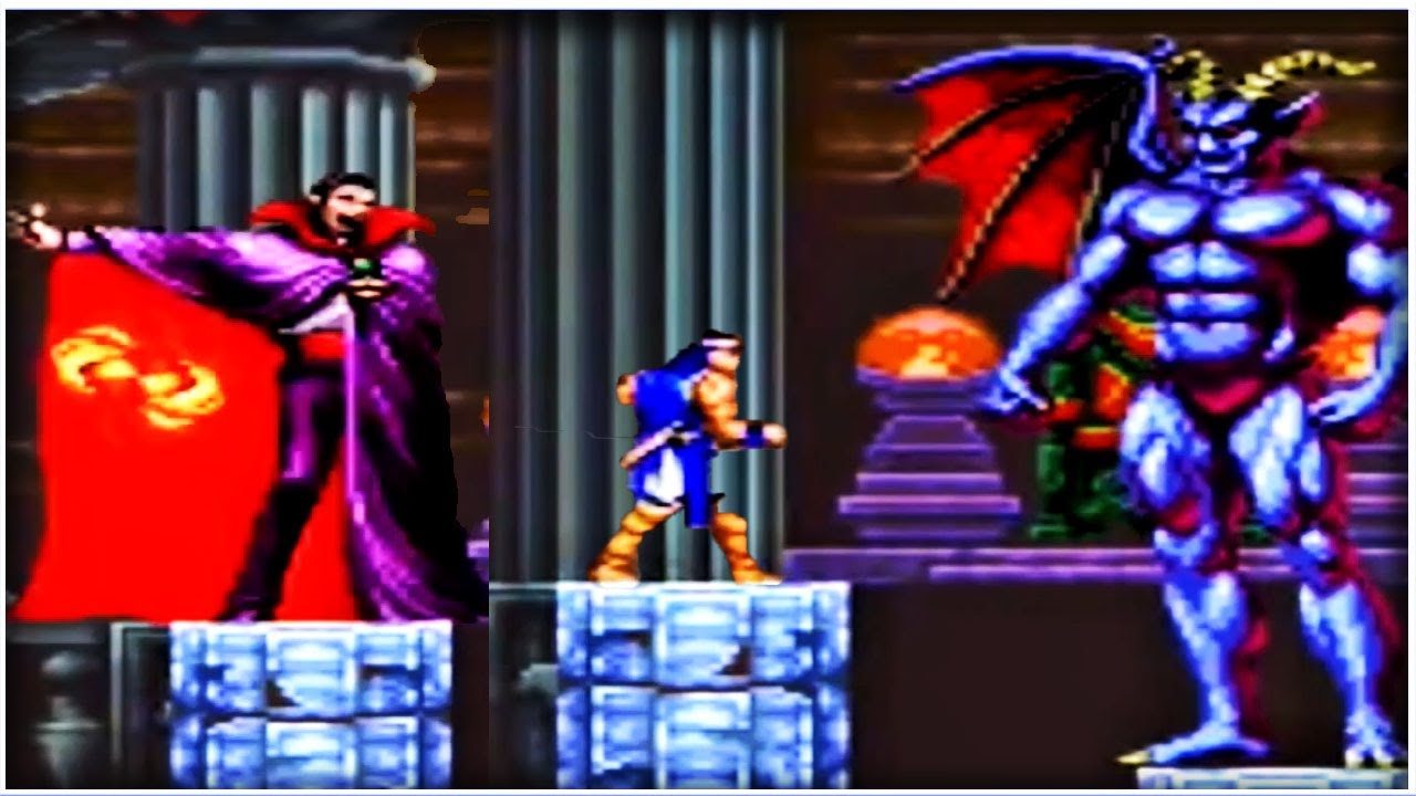 Castlevania Vampire's Kiss - All Bosses (Snes)