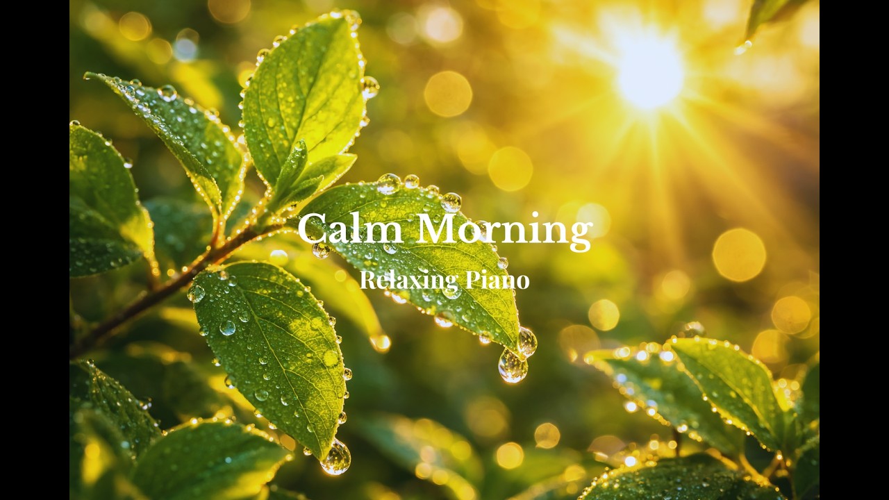 Peaceful Sunrise Morning Relaxing ☀️ Piano for Calm Mind