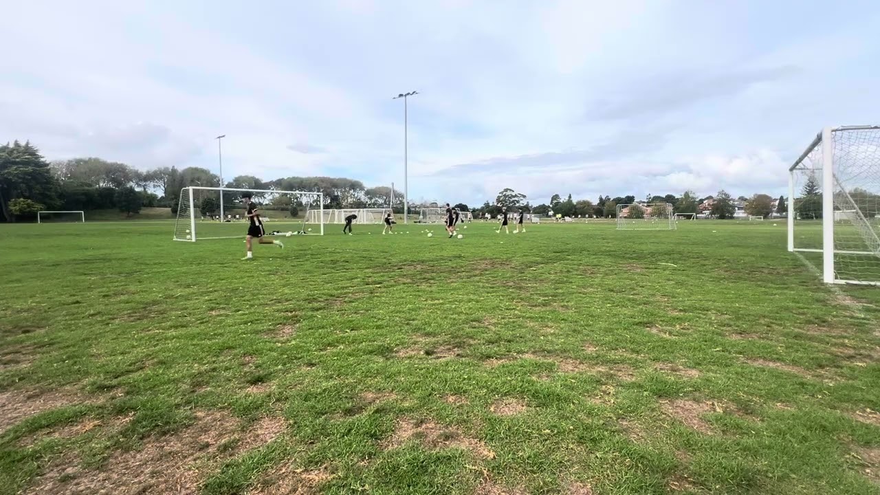 AUFC U14/15 Gk session