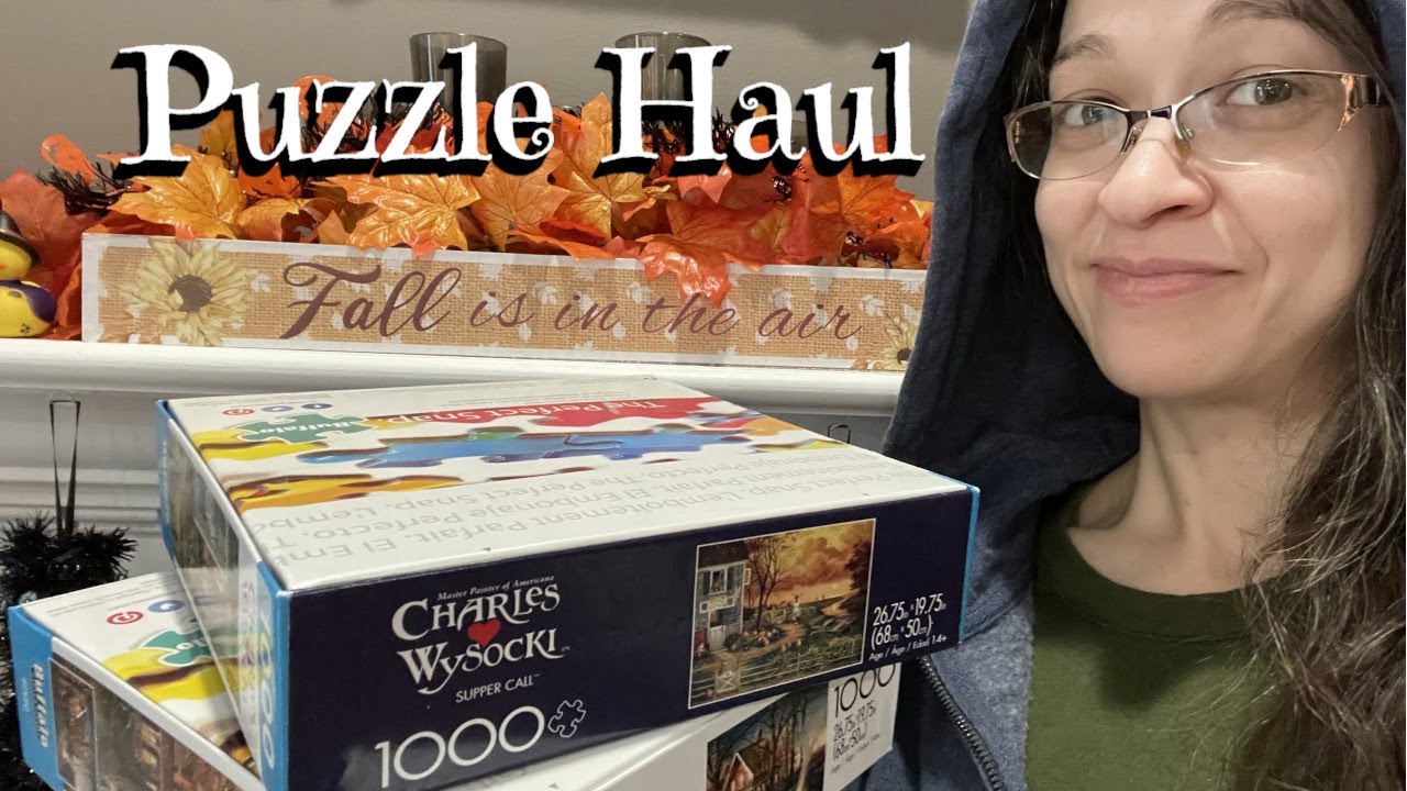 Escape Into The Beauty Of Autumn With My Jigsaw Puzzles.