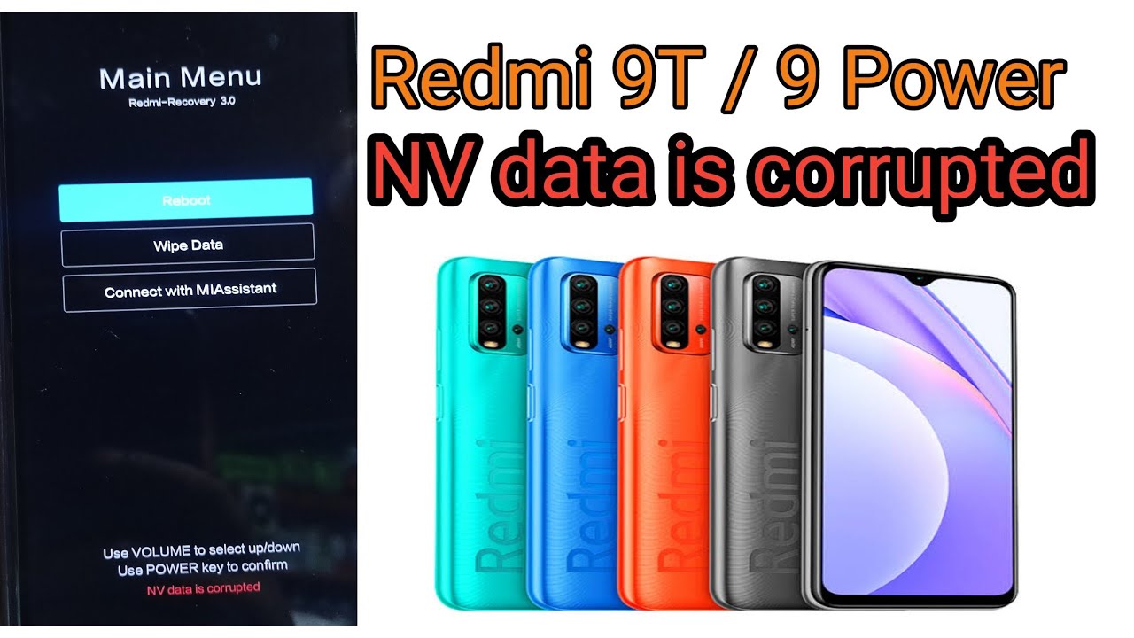 #Redmi 9T  NV DATA IS corrupted #how to fix nv data is corrupted by SHOHEL MOBILE CARE