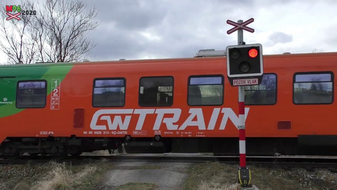 Železniční přejezd Horní Planá - 14.3.2020 / Czech railroad crossing