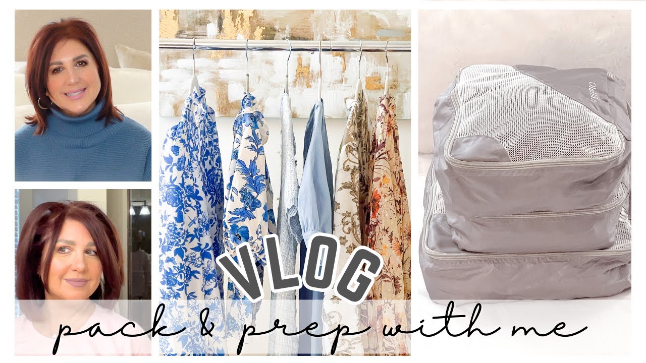 Day In The Life: Pack & Prep with Me ✈️| My Hair Routine