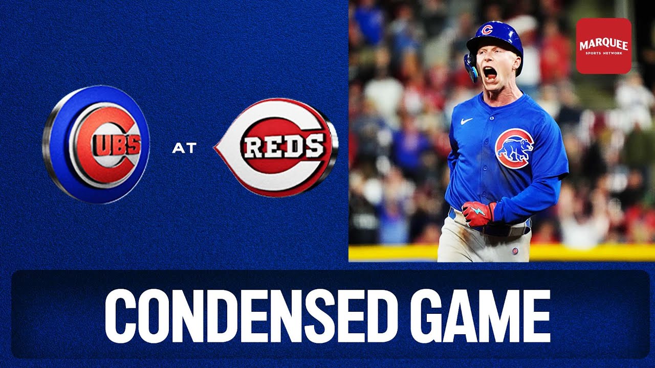 Chicago Cubs vs. Cincinnati Reds MLB game highlights (May 23, 2025) l Marquee Sports Network