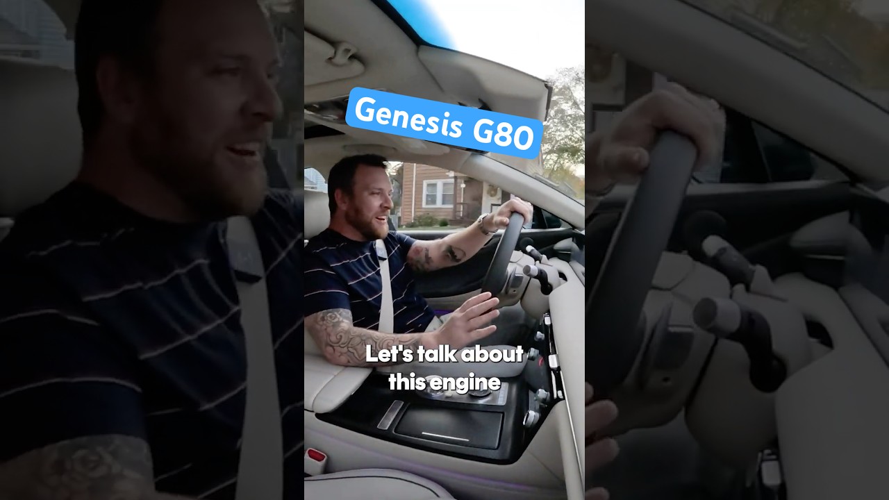 Genesis G80 and its FANTASTIC engine!