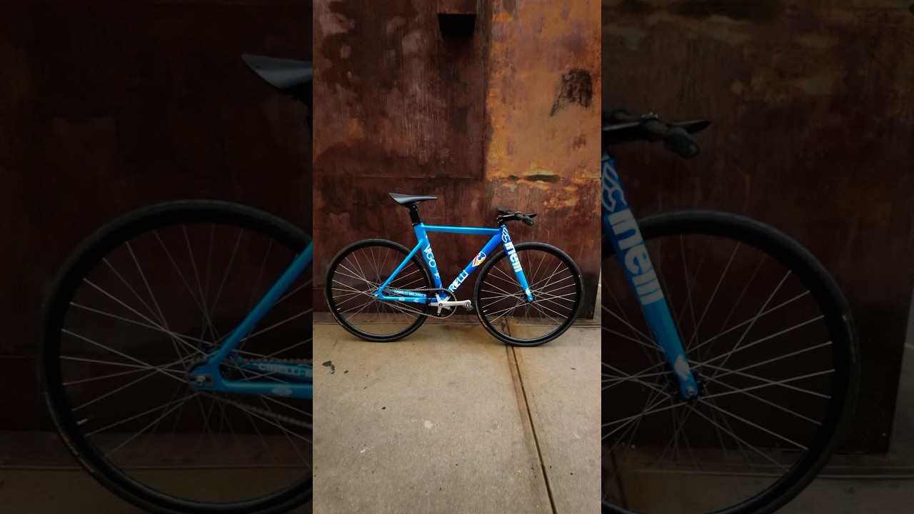 Emma&rsquo;s MonsterTrack winning Cinelli Vigorelli 🚀 #fixedgear