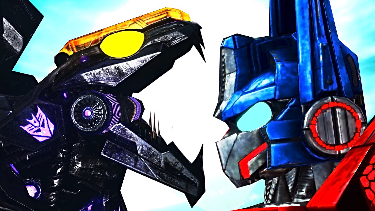 Optimus Prime VS. MECHAGODZILLA