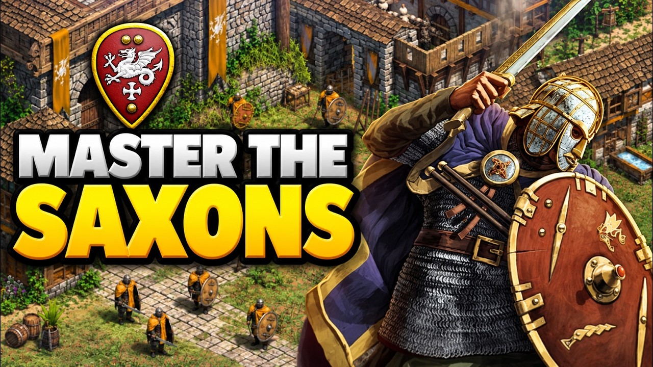 How to Play the SAXONS in Age of Empires 2