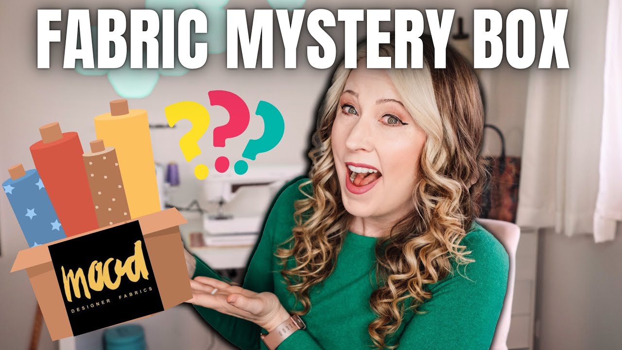 Is Mood Fabrics 10lb Mystery Box worth it? Let's see what's inside!