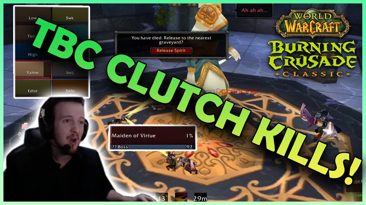 TBC EPIC CLUTCH BOSS KILLS! | Daily Classic WoW Highlights #55 |