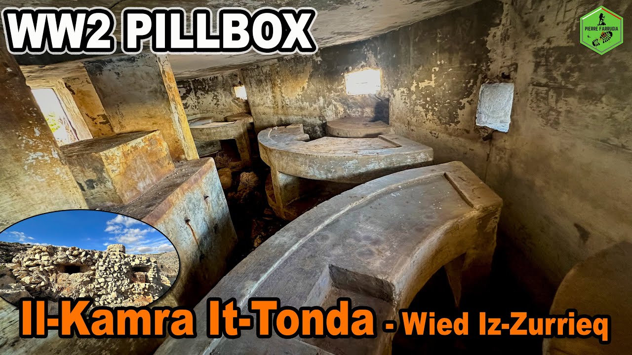 Il-Kamra it-Tonda pillbox - Wied Iz-Zurrieq Malta