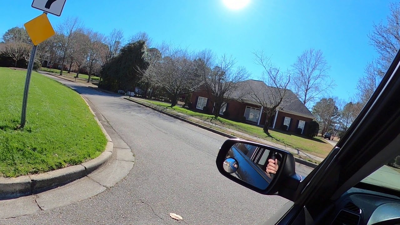Entering Hampton Cove AL.