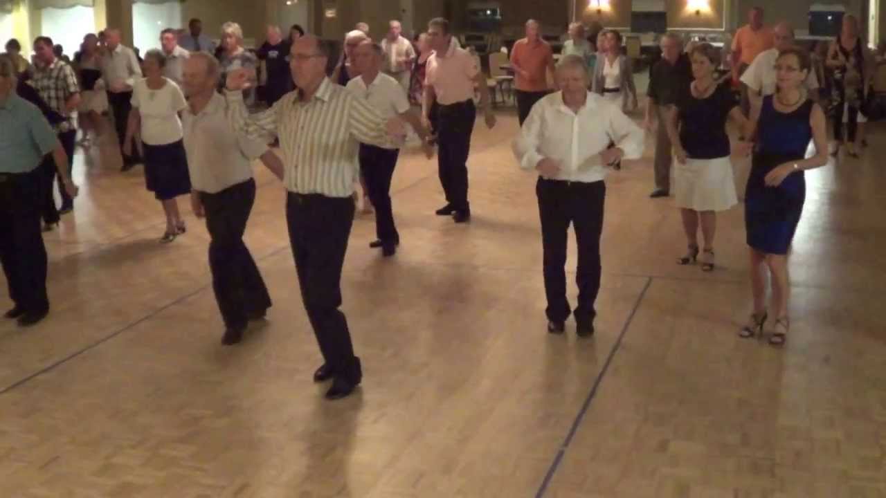 ZORBA Line Dance @ 2013 December FRENCH ALLIANCE DANCE PARTY in Deerfield Beach FLORIDA