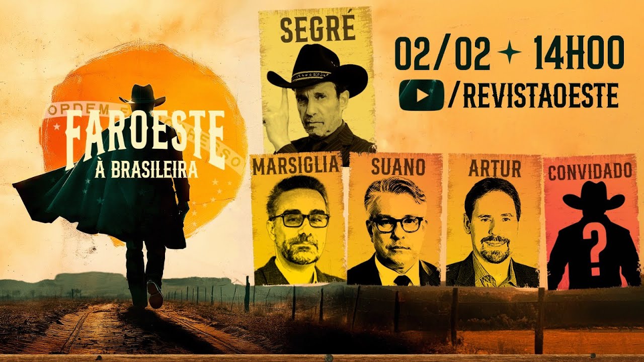 FAROESTE À BRASILEIRA, COM GUSTAVO SEGRÉ | PILOTO AMEAÇA DELATAR MINISTROS DO STF |02/02/2026