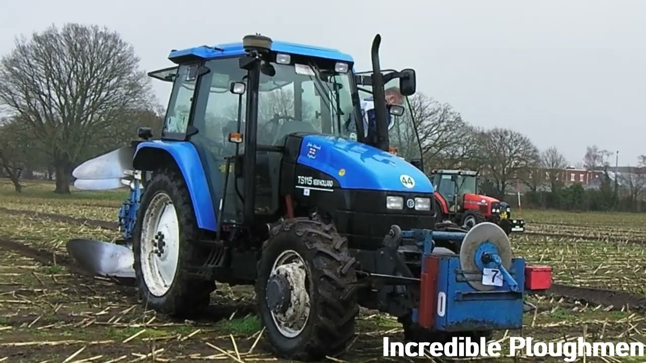 Clive Roberts with New Holland & Lemken at the Five Nations Ploughing Challenge 24th March 2023
