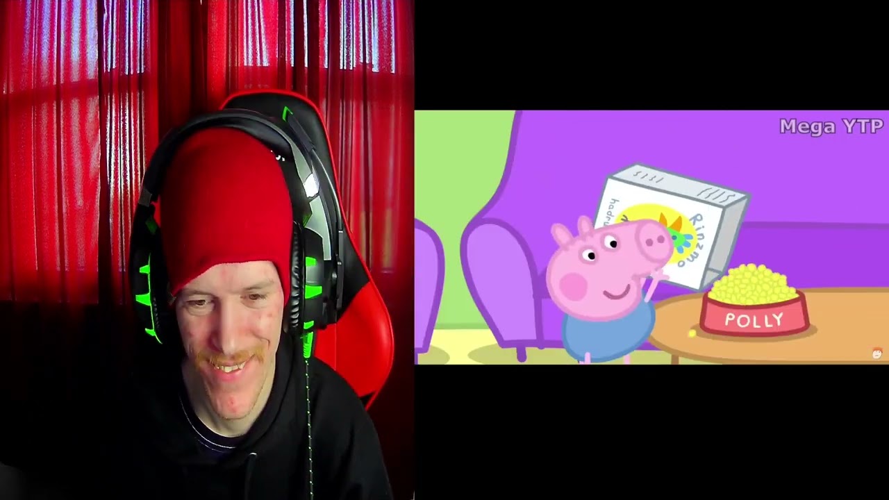 PEPPA PIG TRY NOT TO LAUGH REACTION!