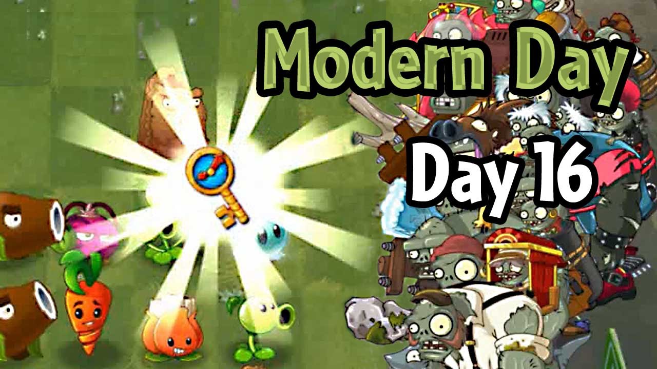 Plants vs Zombies 2 - Modern Day - Day 16: Ultimate Battle