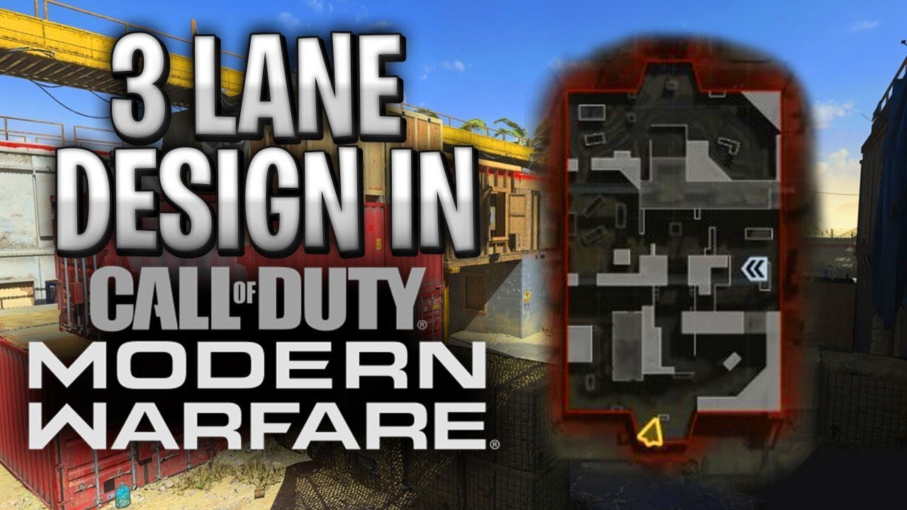 Are 3 Lane Maps Good in Modern Warfare? Shoot House Map Review