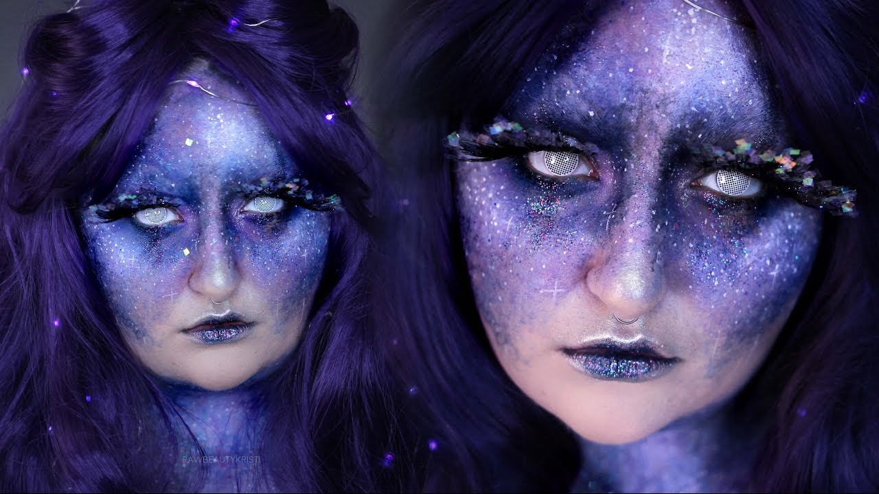 GALAXY | Makeup Tutorial Body Paint | RawBeautyKristi