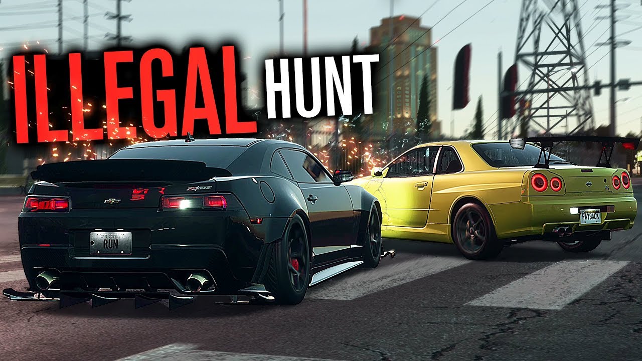 ILLEGAL Skyline HUNT in Need for Speed Payback!