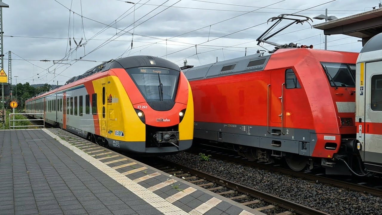 Zugverkehr in Marburg (Lahn) Hbf