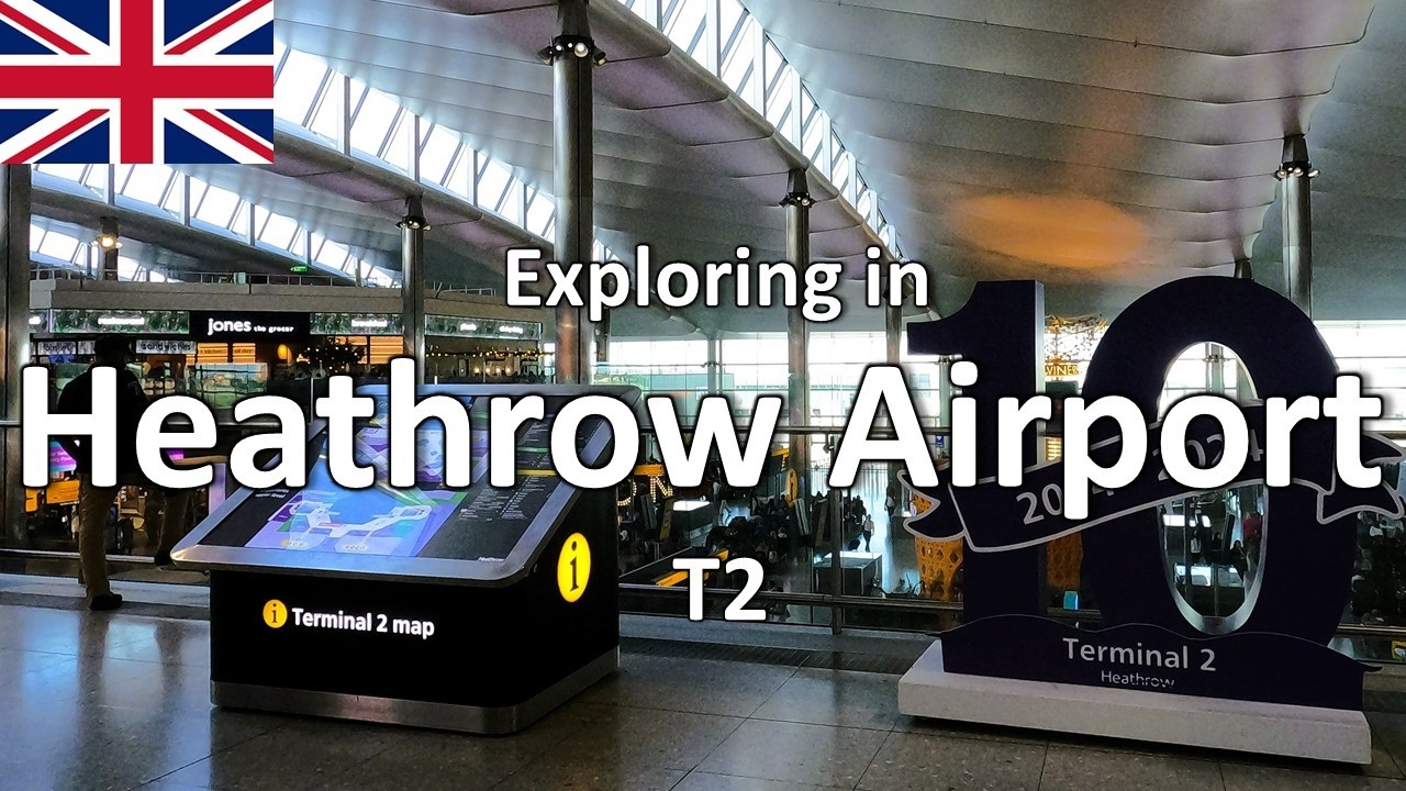 【Heathrow Airport】🇬🇧Exploring London Heathrow Airport Terminal 2 | Walking Tour | LHR ✈️