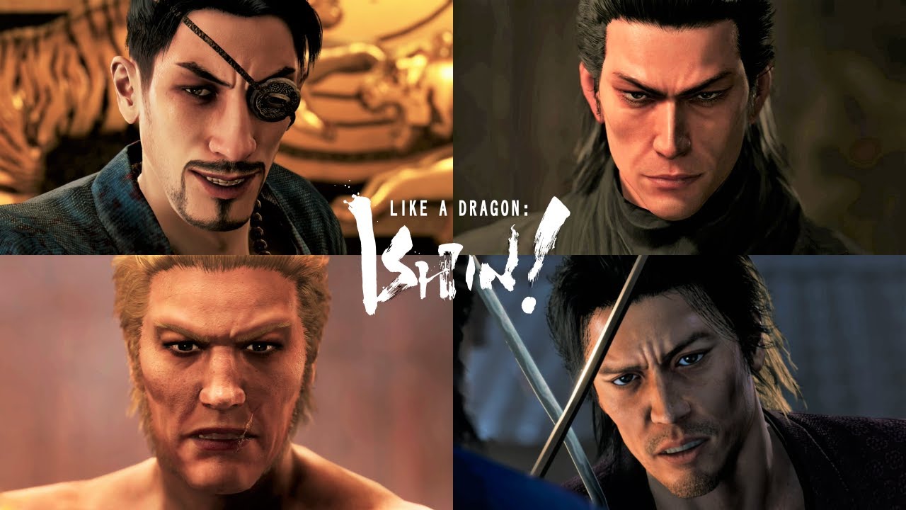 Like a Dragon Ishin PS5 - All Boss Fights & Ending (4K 60FPS)