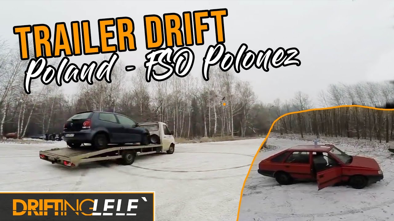 Driftday Trailerdrift | Drifting in poland | Drift Garage Stance | Polonez Drift | Polska FSO | Snow